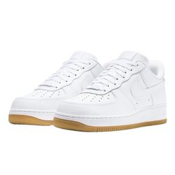 Giày Thể Thao Nike Air Force 1 07 Shoes White Gum Brown DJ2739-100 Màu Trắng Size 38.5