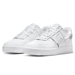 Giày Thể Thao Nike Air Force 1 Low 07 LX Triple White Silver DH4408-101 Màu Trắng Size 38