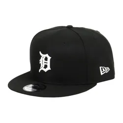 Mũ New Era 9Fifty Snapback Tigers Cap Màu Đen Họa Tiết Trắng