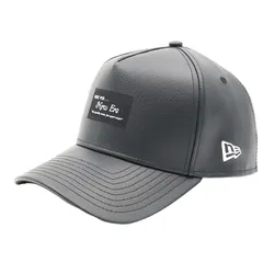 Mũ New Era 9Forty A-Frame Black Leather Hat Màu Đen