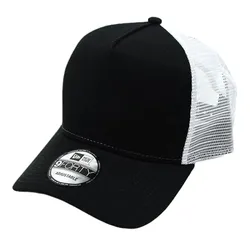 Mũ New Era 9Forty Plain Mesh Trucker Snapback Cap Màu Đen Trắng