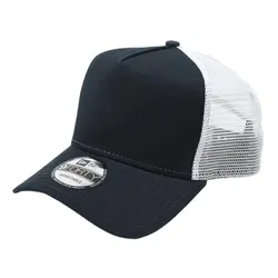 Mũ New Era 9Forty Plain Mesh Trucker Snapback Cap Màu Xanh Navy Trắng