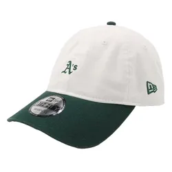 Mũ New Era 9Thirty OAK Ivory Green Cap Màu Trắng Xanh Lá