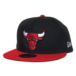 Mũ New Era Chicago Bulls 950 Snapback Cap Màu Đen Phối Đỏ