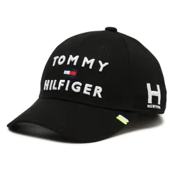 Mũ Tommy Hilfiger Triple Logo Cap THMB903F Màu Đen