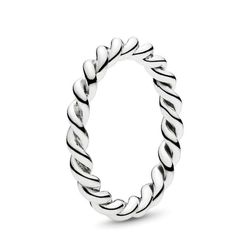 Nhẫn Nữ Pandora Twist Silver Ring 190602 Màu Bạc Size 52