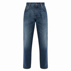 Quần Jean Nam Dolce & Gabbana D&G Navy Blue Flared Classic GP02XD G8KE5 S9001 Màu Xanh Size 46