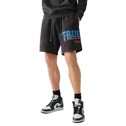 Quần Short Nam True Religion Vintage Sweat 106856 - TC01 Màu Đen Size S