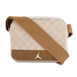 Túi Đeo Chéo Nam Nike Jordan Monogram Mini Messenger Bag Sling MA0760-W3Z Màu Be Nâu