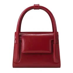 Túi Xách Nữ Find Kapoor Marty Bag 18 Crinkled Red Màu Đỏ