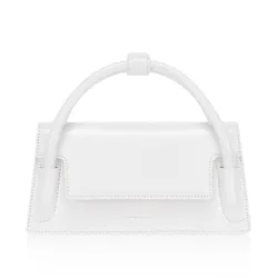 Túi Xách Tay Nữ Find Kapoor Marty Wedge Bag 22 Crinkled White Màu Trắng