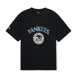 Áo Phông MLB Short-Sleeved T-Shirt Depicting City Life 3ATSN0143-50BKS Màu Đen Size XS