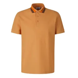 Áo Polo Nam Burberry Logo-Embroidered Collar Shirt 8064204 Màu Nâu Size XS