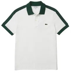 Áo Polo Nam Lacoste Men's Classic Fit Contrast Collar Shirt PH9532 70V Màu Trắng/Xanh Size 3