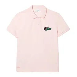 Áo Polo Nam Lacoste Men's Organic Cotton Piqué PH1369 T03 Màu Hồng Nhạt Size 2