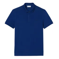 Áo Polo Nam Lacoste Men's Paris Regular Fit Stretch Piqué Shirt PH5522 F9F Màu Xanh Dương Size 4