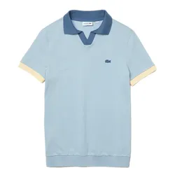 Áo Polo Nam Lacoste Men’s Regular Fit Fresh Cotton Piqué Polo Shirt PH9705 LU5 Màu Xanh Blue Size 2