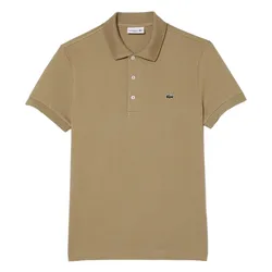 Áo Polo Nam Lacoste Slim Fit Stretch Cotton Piqué PH7937 CB8 Màu Be Size 3