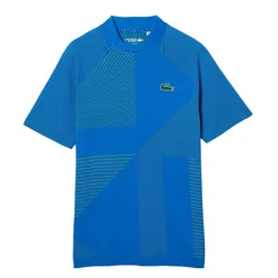 Áo Thun Nam Lacoste Sport Slim Fit Seamless Sport Tshirt DH9255 PTH Màu Xanh Dương Size 4