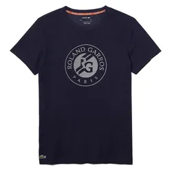 Áo Thun Nam Lacoste Tshirt Regular Fit TH9228 525 Màu Xanh Đen Size 2