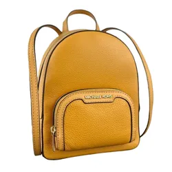 Balo Nữ Michael Kors MK Jaycee Zip Backpack Màu Vàng