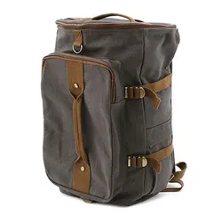 Balo Rothco Convertible Canvas Duffle Backpack Màu Xám Đậm