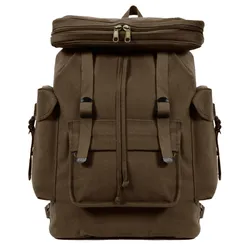 Balo Rothco Military Bag Canvas Màu Nâu