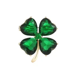 Cài Áo Nữ Meri Green Leaf BR599 Màu Xanh Green