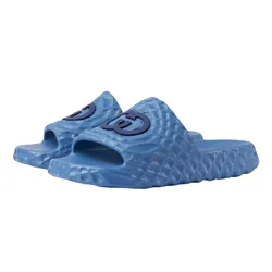 Dép Nam Gucci Men's Interlocking G Slide Sandal 770801 J8710 Màu Xanh Blue Size 39