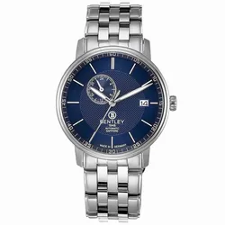Đồng Hồ Nam Bentley Automatic BL1832-15MWNI-AMS-X Màu Bạc Xanh