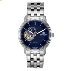 Đồng Hồ Nam Bentley BL1832-25MWNI-AMS-X Màu Bạc Xanh