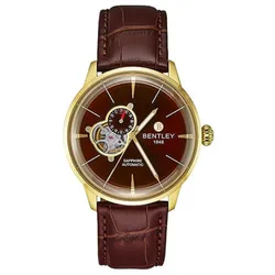 Đồng Hồ Nam Bentley BL1850-15MKWD-MK-GL-N Màu Nâu Vàng