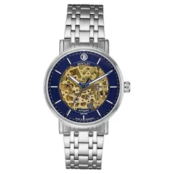Đồng Hồ Nam Bentley Skeleton BL1833-15MWNI-AMS-X Màu Xanh Bạc