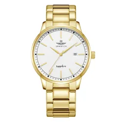 Đồng Hồ Nam SRWATCH Quartz Watch SG3009.1402CV Màu Vàng Gold