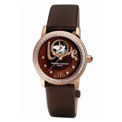 Đồng Hồ Nữ Frederique Constant Love Heart Beat FC-310CLHB2PD4 Màu Nâu