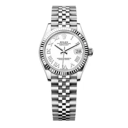 Đồng Hồ Nữ Rolex Datejust White Dial Steel 31mm 278274 Màu Bạc