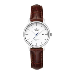 Đồng Hồ Nữ SRWATCH Timepiece Lady Quartz Watch SL1055.4102TE Màu Nâu Bạc