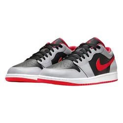 Giày Thể Thao Nam Nike Air Jordan 1 Low 553558-060 Màu Đen Xám Size 40