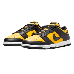 Giày Thể Thao Nam Nike Dunk Low FZ4618-001 Màu Đen Vàng Size 38