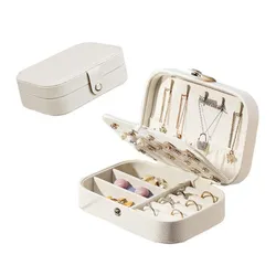 Hộp Đựng Trang Sức LiLi Jewelry Binky LILI_294899 Màu Trắng Kem