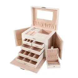 Hộp Đựng Trang Sức LiLi Jewelry LILI_423965 Màu Trắng Kem