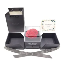 Hộp Quà Tặng Đựng Trang Sức LiLi Jewelry Dạng Ngăn LILI_879955 Màu Đen