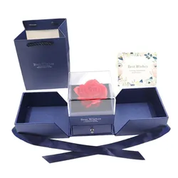 Hộp Quà Tặng Đựng Trang Sức LiLi Jewelry Dạng Ngăn LILI_879955 Màu Xanh Dương