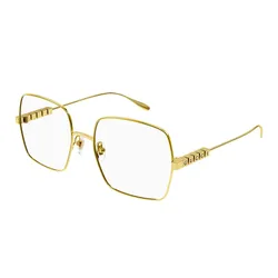 Kính Mắt Cận Nữ Gucci Eyeglasses GG1434O 001 Màu Vàng Gold