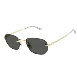 Kính Mát Montblanc Sunglasses MB0303S 001 Màu Xám Đậm