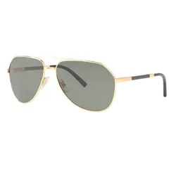 Kính Mát Nam Dolce & Gabbana D&G DG2073-K Gold Editio Màu Xanh Vàng Size 61