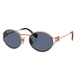 Kính Mát Nữ Miu Miu Logo Collection Sunglasses SMU52Y EZVF F01V1 C Màu Xanh Blue