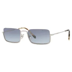 Kính Mát Nữ Miu Miu MU 70US 1BC4R255 Màu Xanh Bạc