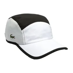 Mũ Lacoste Cappello Da Tennis Color Block Leggero Sport Nero Màu Trắng Đen