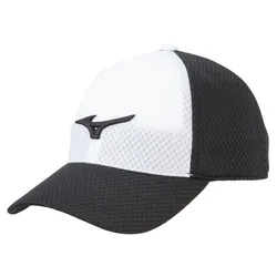 Mũ Mizuno Mesh Cap 32JW210090 Màu Trắng Đen Size 53-55